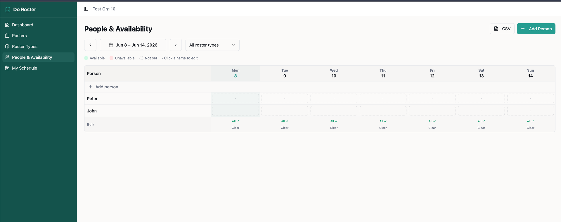 Do Roster screenshot 4