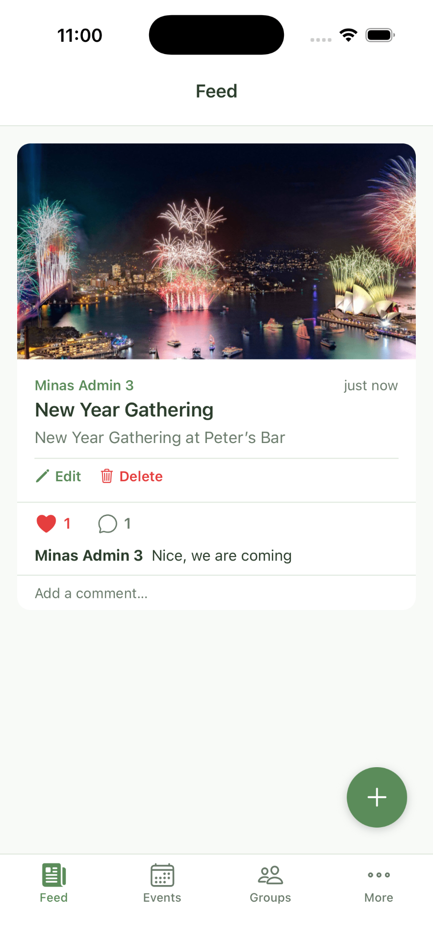 Community Manager screenshot